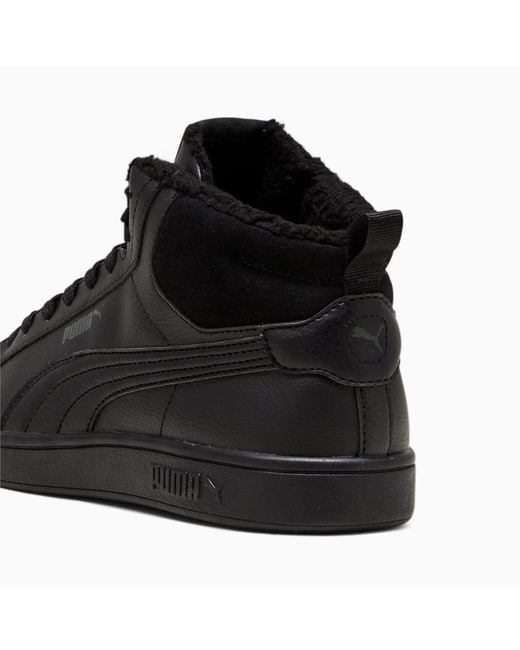 PUMA Smash 3.0 Mid Wtr Sneakers Voor in het Black