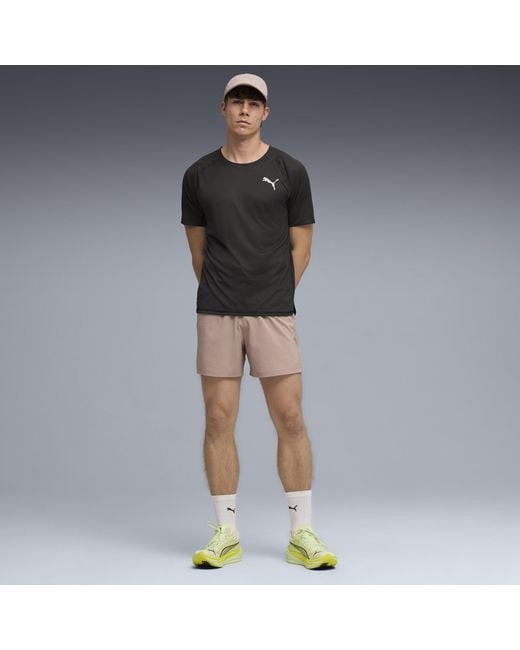 PUMA Black Lightspeed Running T-Shirt for men