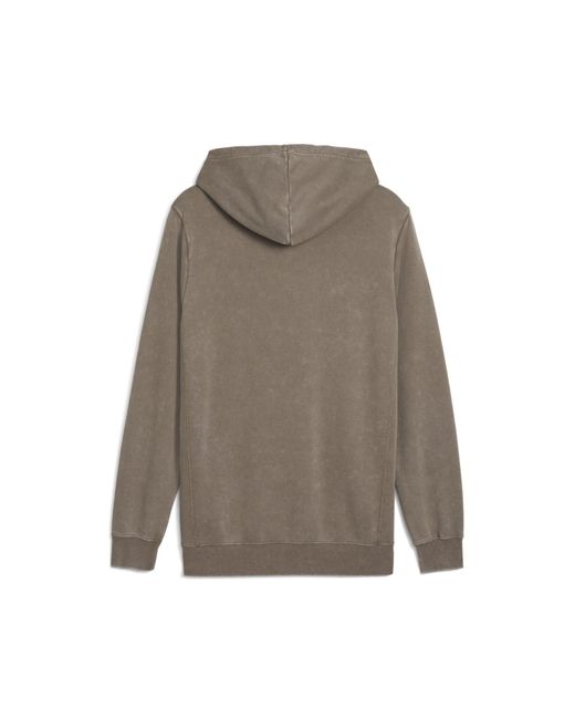 Felpa Con Cappuccio Class Washed Da Uomo, /Altro di PUMA in Brown da Uomo