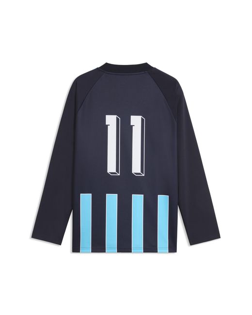 PUMA Olympique De Marseille King Relaxed Shirt Voor Maat in het Blue voor heren