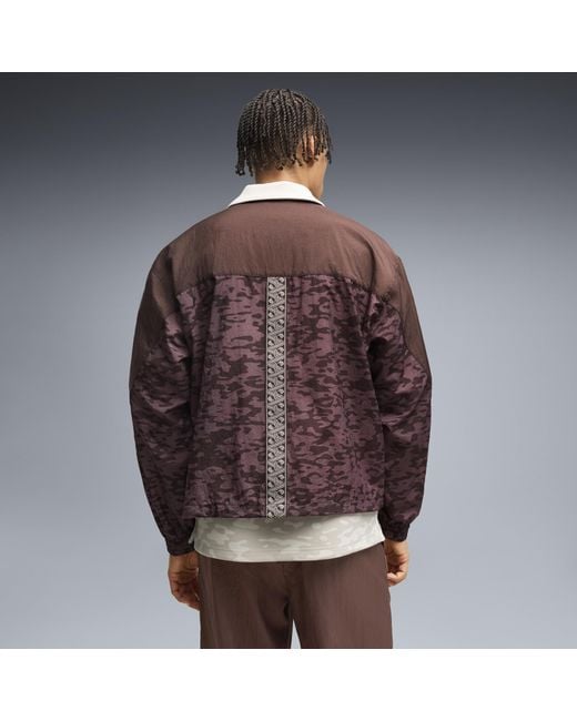 PUMA Brown X Morocco X Salehe Bembury King Track Jacket for men