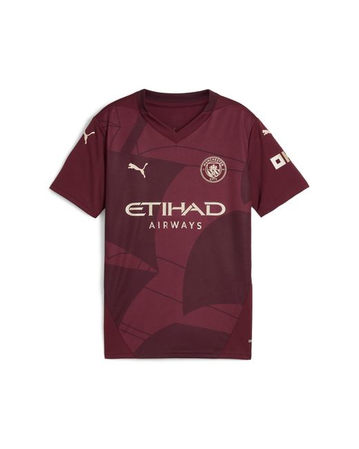 PUMA Red Manchester City 24/25 Third Kit Jersey