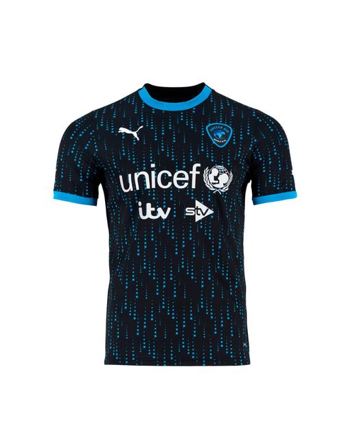 PUMA Blue Soccer Aid 23 Replica Jersey for men