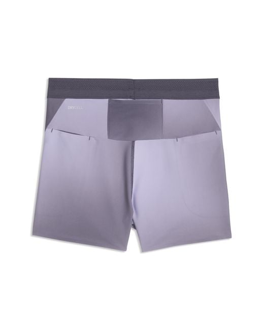 PUMA Purple Lightspeed Printed 3" Running Short Tights
