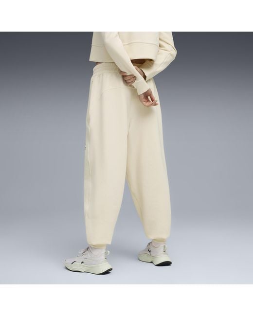 PUMA White X Alex Toussaint High-Waist Training Joggers Pant
