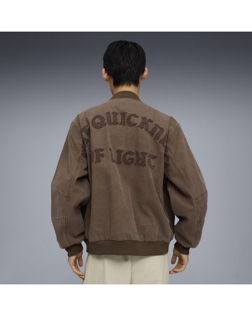 PUMA Now Bomberjacke Herren, Kleidung in Brown für Herren