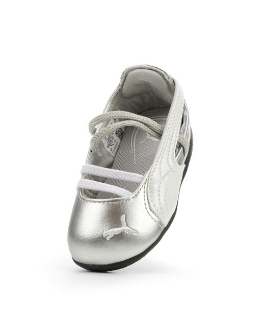 PUMA White Speedcat Ballet Metallic Sneakers Toddlers