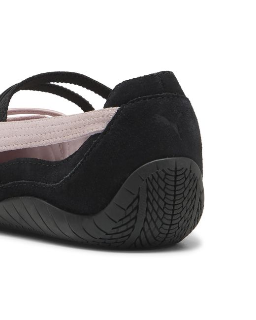 PUMA Black Speedcat Ballet Suede Shoes