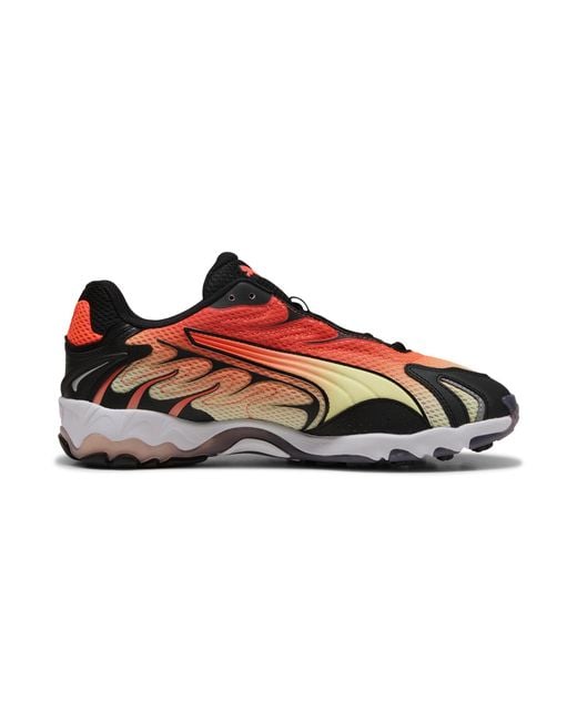 PUMA Red Inhale Sneakers Schuhe, Glowing/Schwarz