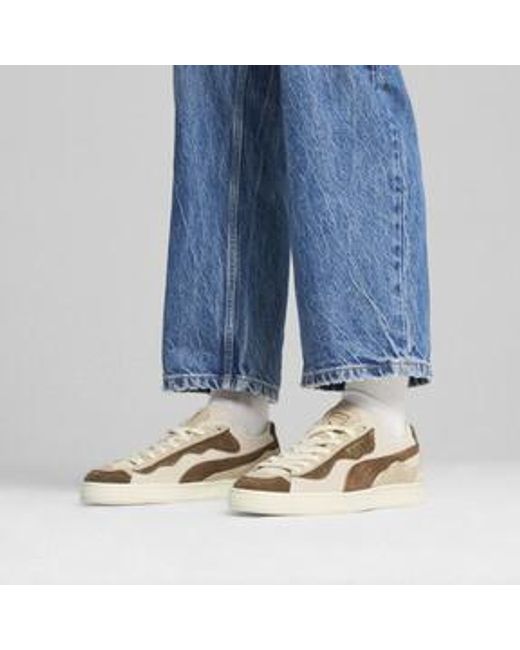PUMA Natural Suede Trippy Sneakers