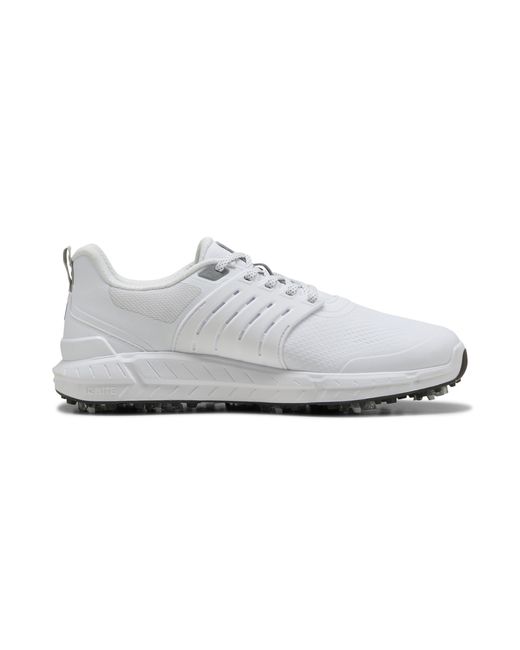 PUMA White Ignite Elevate 2 Tour Golf Shoes for men