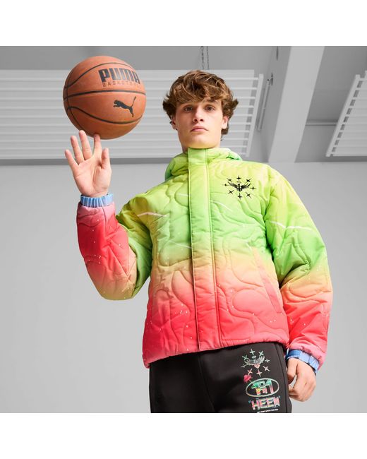 PUMA Multicolor X Lamelo Ball 1Love Basketball Jacket for men