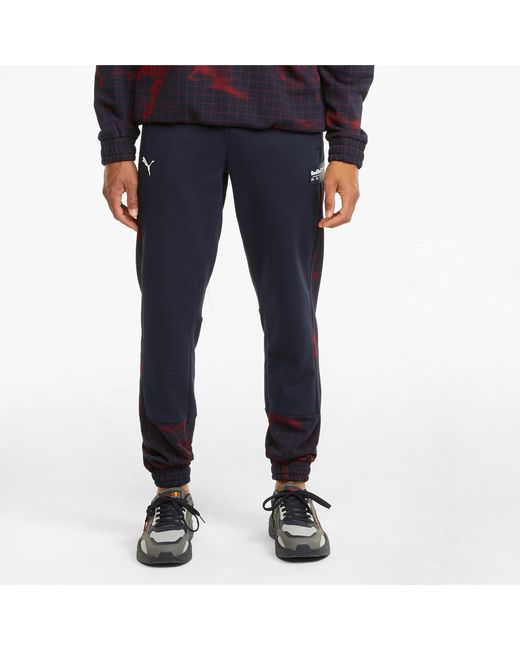 puma sweatpants red