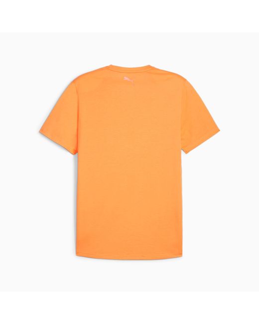 PUMA Orange M Concept Training T-shirt for men