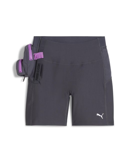 PUMA Blue SEASONS Enge Trailrunning-Shorts