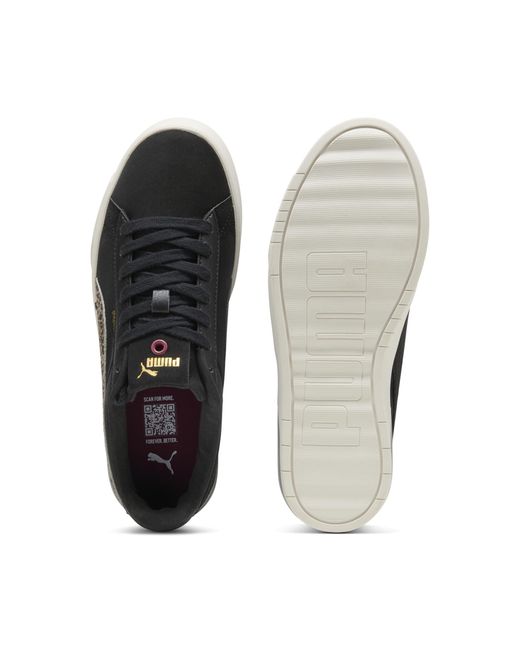 Zapatillas Jada Classic Animal Flair Para Mujer, Calzado, Negro/Dorado/Regal Rojo PUMA de color Black