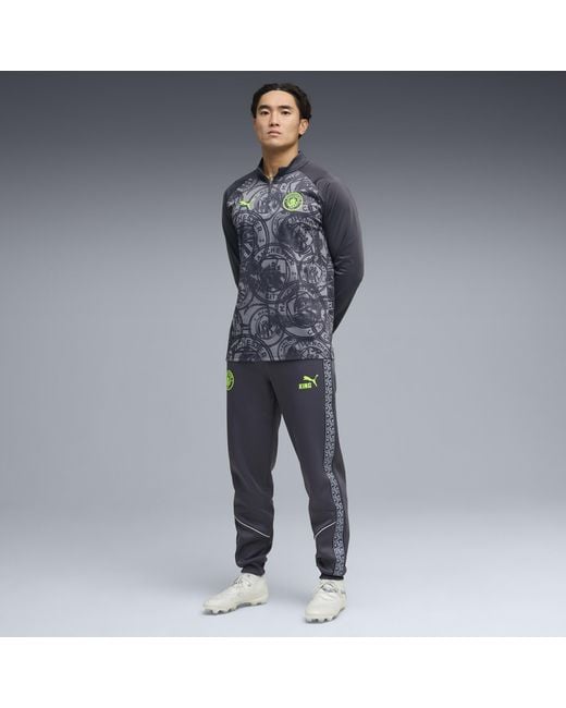 PUMA Manchester City Aufwärmoberteil Herren, Accessoires in Blue für Herren