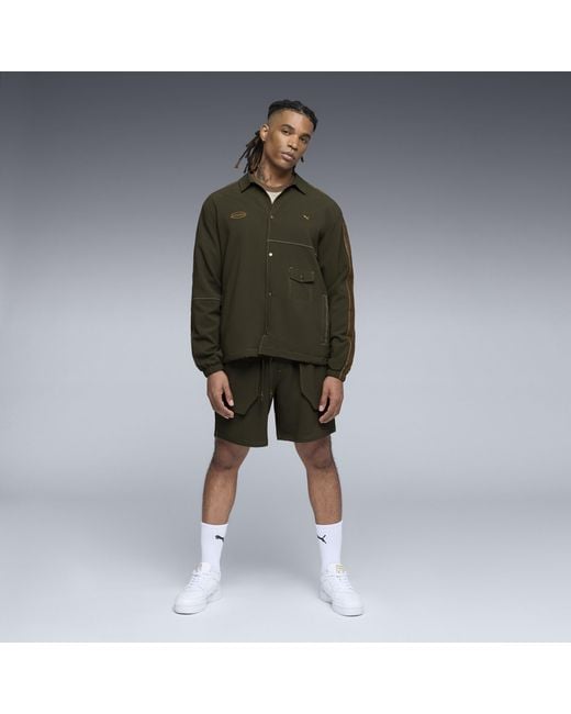 PUMA Green X Bodega T7 Coach's Jacket for men