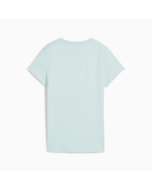PUMA Ess Elevated T-shirt in het Gray