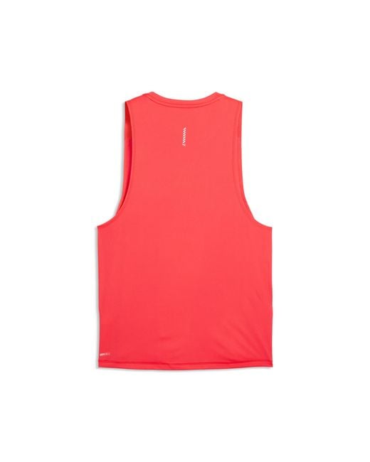 PUMA Red Velocity Running Tank Top for men