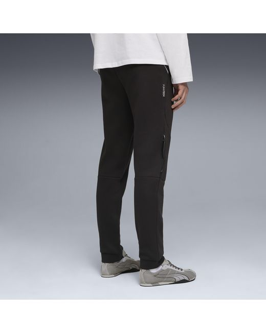 PUMA Black Tech Sweatpants for men