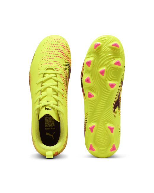 Botas De Fútbol Future 8 Play Fg/Ag Juveniles, Calzado, Amarillo Alert/Negro/Sun Struck PUMA de color Yellow