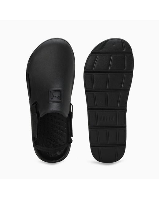 PUMA Black Shibui Mule Sandals