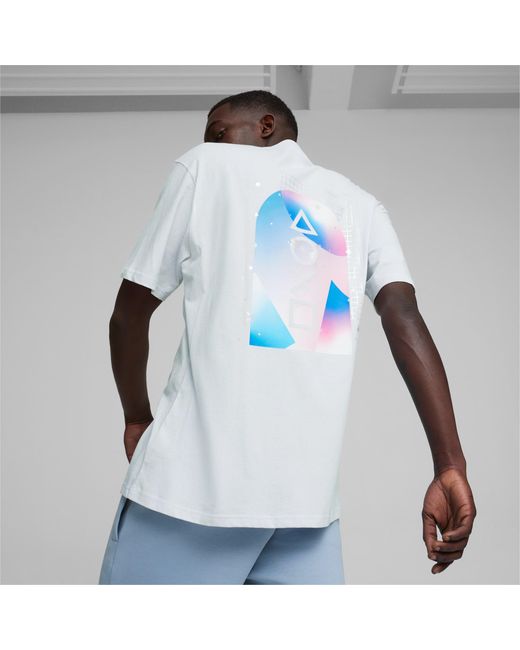 PUMA White X Playstation T-shirt for men