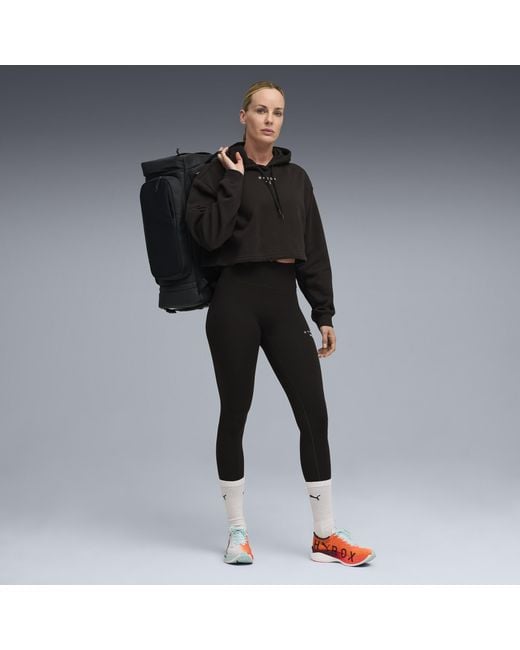PUMA Black X Hyrox Heavyweight Hoodie Damen