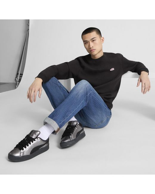 PUMA Black Suede Xl Galactic Sneakers