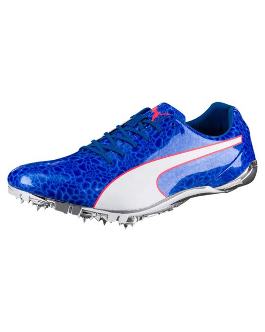 PUMA Evospeed Electric 6 Spike Shoes in Blue for Men | Lyst