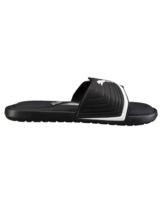 PUMA Black Starcat Memory Foam Men's Sandals for men
