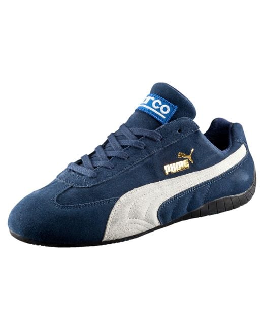 PUMA Suede Speed Cat Sparco Shoes in Blue for Men | Lyst