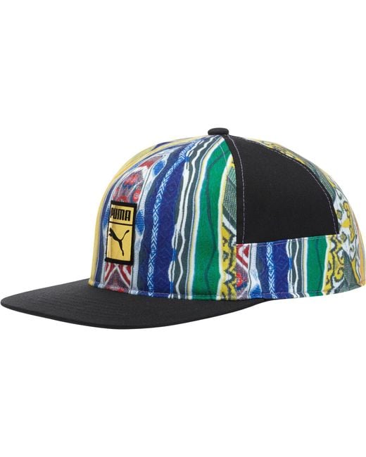 PUMA Coogi Colorblock Hat in Black for Men | Lyst