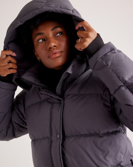 Quince Multicolor Responsible Down Puffer Jacket, Recycled Polyester