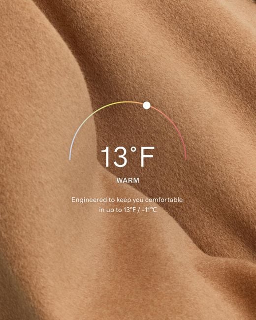 Quince Natural Double-Faced Merino Wool Scarf Coat