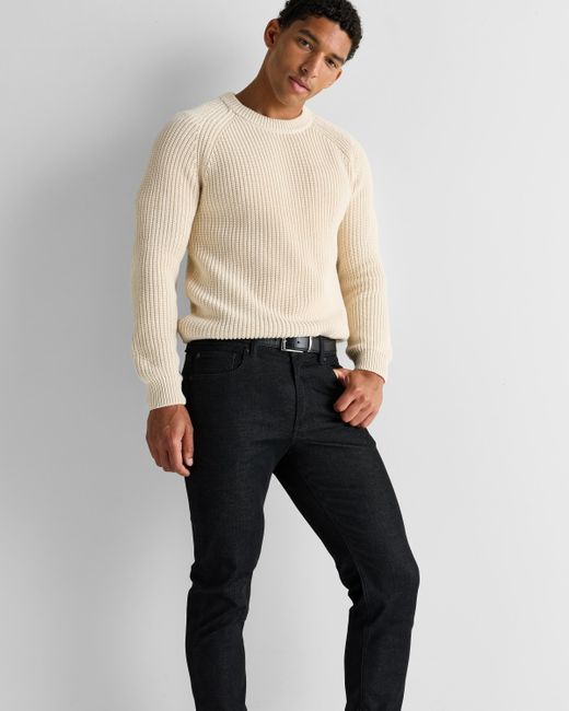 Quince Black Warren Coolmax Slim Jeans, Cotton for men