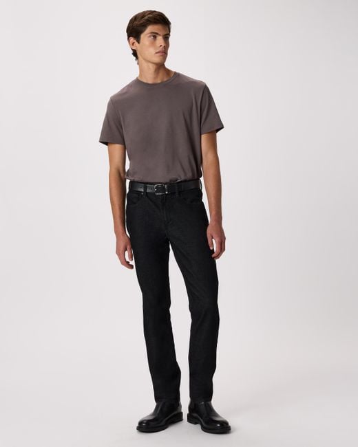 Quince Gray Cotton Modal Crew Neck Tee for men