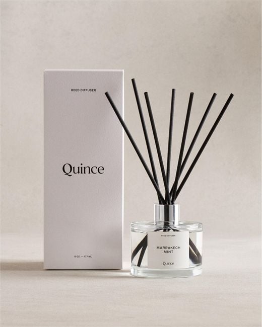 Quince Multicolor Marrakech Mint Reed Diffuser, Reed Diffuser Oil