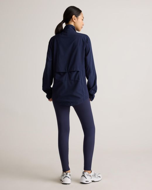 Quince Blue Race Day Full-Zip Jacket, Recycled Polyester