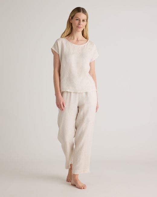 Quince Natural 100% European Linen Pajama Set
