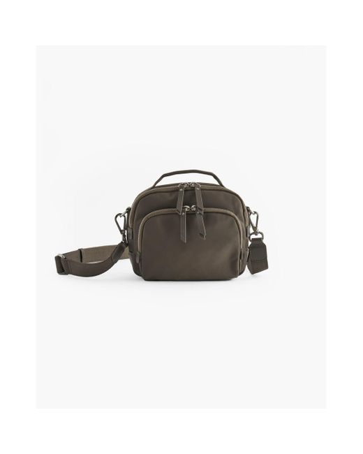 Quince Revive Nylon Camera Crossbody in Brown Lyst