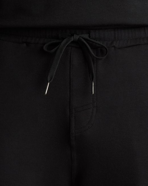 Quince Black Supersoft Fleece 7.5 Inch Sweatshort, Lenzing Modal for men
