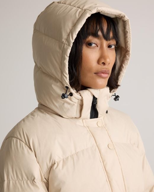 Quince Natural Responsible Down Puffer Jacket, Recycled Polyester
