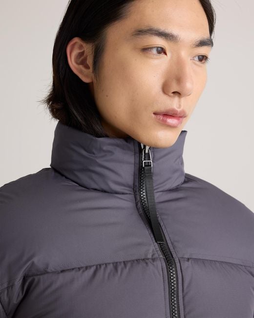 Quince Gray Responsible Down Puffer Jacket, Recycled Polyester for men