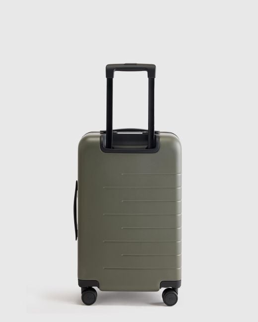 Quince Green Small Carry-On Suitcase, Polycarbonte