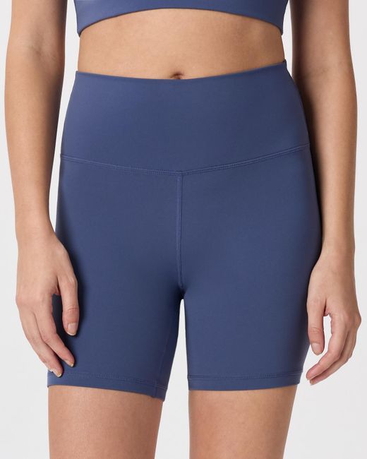 Quince Blue Ultra-Form Bike Short, Nylon/Spandex