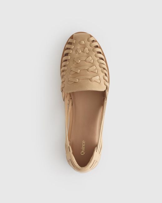 Quince Multicolor Huarache Flat, Leather