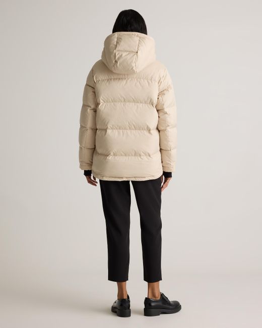 Quince Natural Responsible Down Puffer Jacket, Recycled Polyester