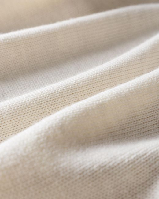 Quince Gray Australian Merino Wool Cropped Mock Neck Sweater
